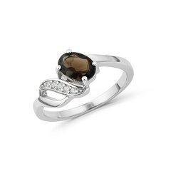Серебряное (925) кольцо с драгоценными камнями, код AVP513215-8 цена и информация | Кольца | 220.lv