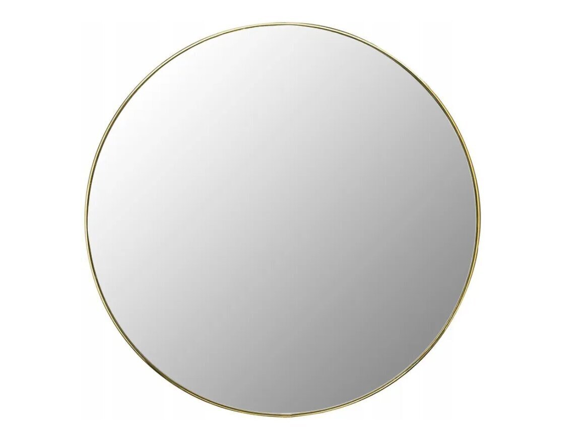 Apaļais spogulis MR20E 50cm zelta hroms цена и информация | Vannas istabas aksesuāri | 220.lv