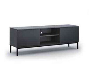 TV galdiņš BSL Concept Query, 150x41x50 cm, melns cena un informācija | TV galdiņi | 220.lv