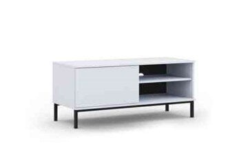 TV galdiņš BSL Concept Query, 101x41x50 cm, balts cena un informācija | TV galdiņi | 220.lv