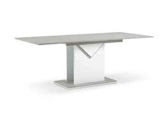 Paplašināms ēdamistabas galds BSL Concept Melani, 140/180x80x75 cm, balts cena un informācija | Virtuves galdi, ēdamgaldi | 220.lv