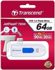 USB накопитель данных Transcend TS64GJF790W цена и информация | USB накопители | 220.lv