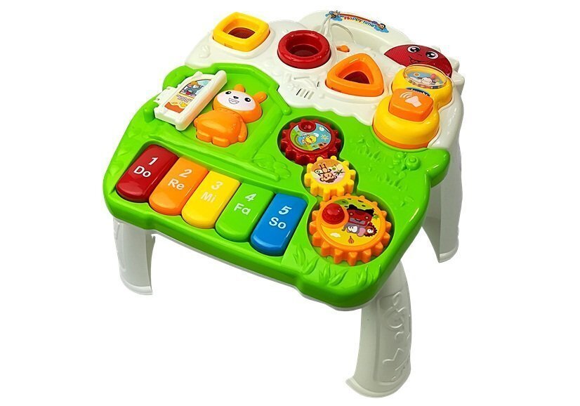 Izglītojošs klavieru galds mazuļiem cena un informācija | Rotaļlietas zīdaiņiem | 220.lv