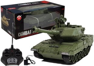 Tanks R/C. Zaļš cena un informācija | Rotaļlietas zēniem | 220.lv