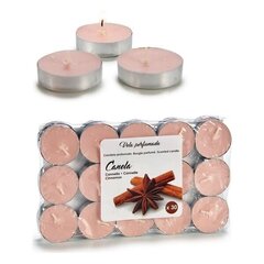 tea lights cinnamon 2 cm wax light pink 30 pieces - цена и информация | Подсвечники, свечи | 220.lv
