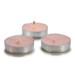 tea lights cinnamon 2 cm wax light pink 30 pieces - цена и информация | Подсвечники, свечи | 220.lv