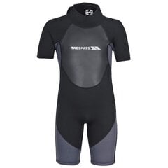 Детский гидрокостюм Trespass MCCLSMB20001 - SCUBA - KIDS 3MM SHORT WETSUIT MCCLSMB20001-BLK.9/10 цена и информация | Гидрокостюмы | 220.lv