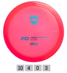 Disku golfa disks Distance Driver C-LINE PD Pink цена и информация | Диск-гольф | 220.lv