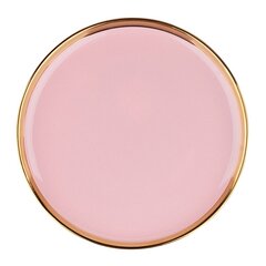 AURORA GOLD deserta šķīvis, 20 cm, rozā cena un informācija | Trauki, šķīvji, pusdienu servīzes | 220.lv