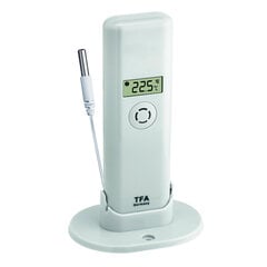 Датчик температуры с водонепроницаемым кабельным датчиком TFA Weatherhub 30.3313 цена и информация | Метеорологические станции, термометры | 220.lv