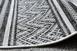 Sizala auklu paklājs SION Zygzag, Rombi Boho 22168 aušana melns / krēms cena un informācija | Paklāji | 220.lv