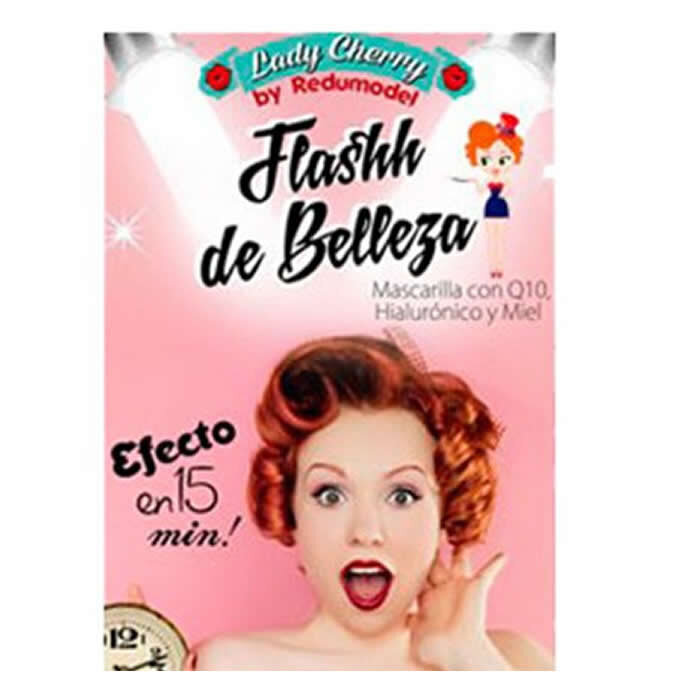 Sejas maska Flash Lady Cherry Redumodel (10 ml) cena un informācija | Sejas maskas, acu maskas | 220.lv