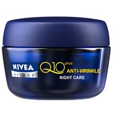 Pretgrumbu krēms Nivea Q10+ (50 ml) cena un informācija | Sejas krēmi | 220.lv