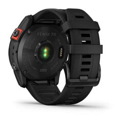 Garmin fenix 7X,Base,Black/SS w/Si Band cena un informācija | Viedpulksteņi (smartwatch) | 220.lv