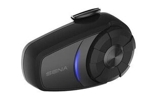 Sena 10S motorcycle intercom 4 channels 1600 m Black cena un informācija | Bezvadu garnitūra | 220.lv