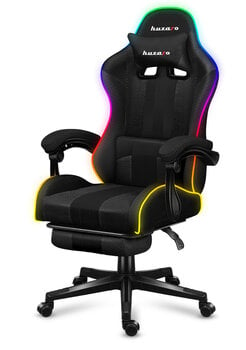 Auduma spēļu krēsls Huzaro Force 4.7 RGB Mesh cena un informācija | Biroja krēsli | 220.lv