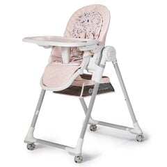 Kinderkraft high chair LASTREE pink KHLAST00PNK0000 cena un informācija | Barošanas krēsli | 220.lv