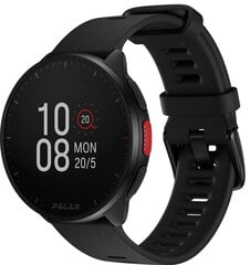 Polar Pacer GPS Sports Watch S-L Night Black 900102174 цена и информация | Смарт-часы (smartwatch) | 220.lv