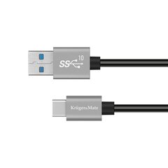 USB kabelis — C tipa USB 10 Gbps 1 m Kruger &amp; Matz Basic цена и информация | Кабели и провода | 220.lv