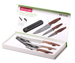 Набор ножей с магнитной полосой цена и информация | Ножи и аксессуары для них | 220.lv