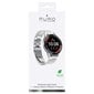 Puro GW4METALSIL piemērots Samsung Galaxy Watch 4 / Watch 4 Classic cena un informācija | Viedpulksteņu un viedo aproču aksesuāri | 220.lv