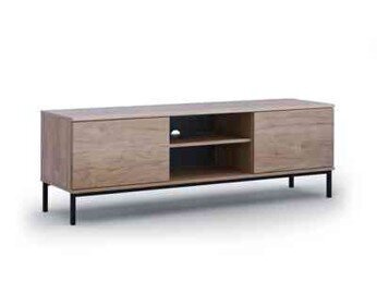 TV galdiņš BSL Concept Query, 150x41x50 cm, brūns cena un informācija | TV galdiņi | 220.lv