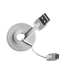 Kabelis Msonic MLU527NW USB A/ USB B MICRO, 1M USB 2.0, balts cena un informācija | Savienotājkabeļi | 220.lv