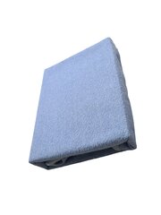 Водостойкая махровая простыня на резинке, синяя 60x120 см цена и информация | Простыни | 220.lv