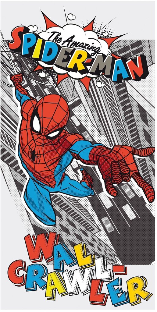 Jerry Fabrics dvielis Spiderman, 70x140 cm цена и информация | Dvieļi | 220.lv
