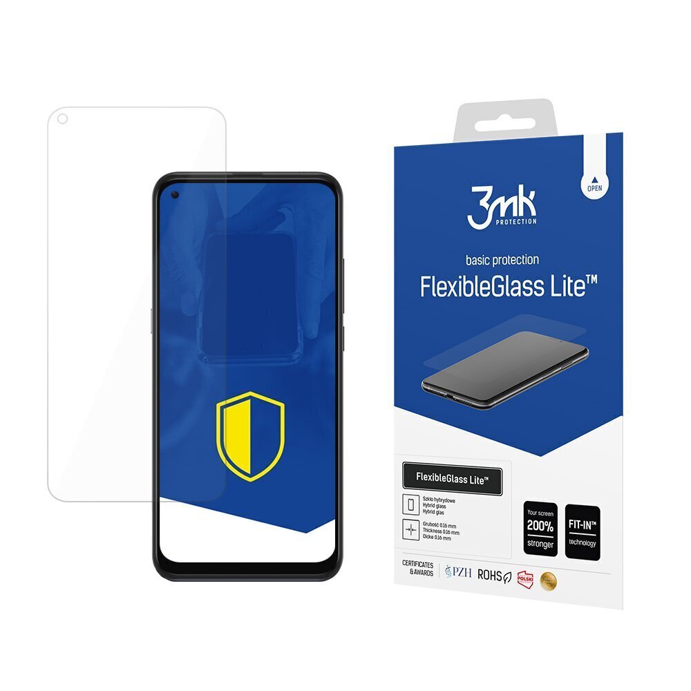TCL 10 5G - 3mk FlexibleGlass Lite™ screen protector cena un informācija | Ekrāna aizsargstikli | 220.lv