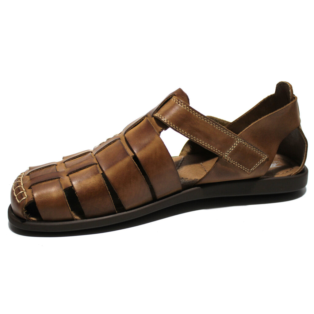 MAREK PALA ādas sandales 162386 цена и информация | Vīriešu iešļūcenes, čības, sandales | 220.lv