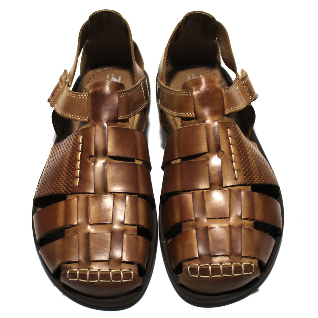 MAREK PALA ādas sandales 162386 cena un informācija | Vīriešu iešļūcenes, čības, sandales | 220.lv