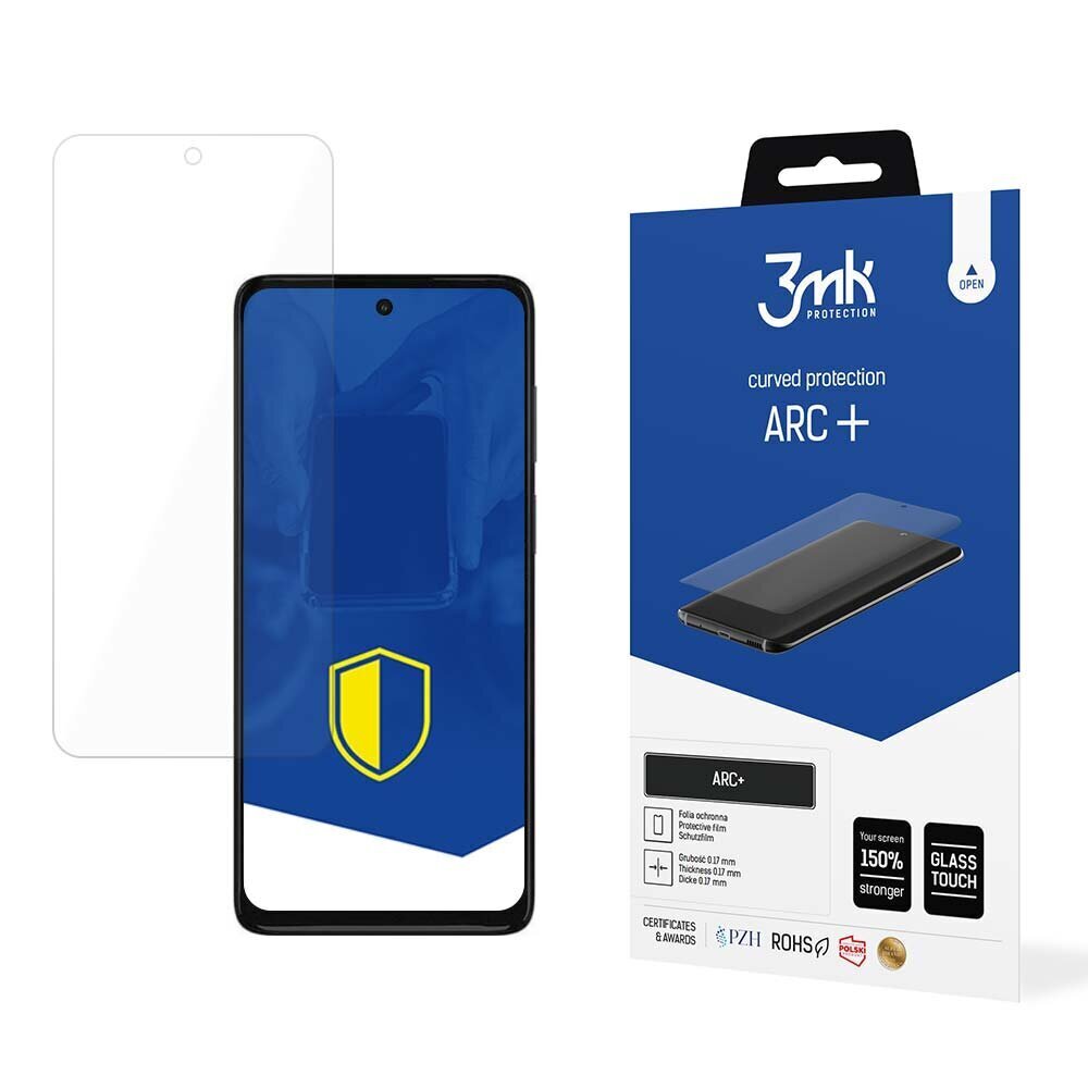 Motorola Moto G62 5G - 3mk ARC+ screen protector cena un informācija | Ekrāna aizsargstikli | 220.lv