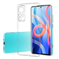 Fusion Ultra Back Case 0.5 mm izturīgs silikona aizsargapvalks Xiaomi 12 5G / 12X 5G caurspīdīgs cena un informācija | Telefonu vāciņi, maciņi | 220.lv