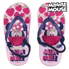 Pludmales sandales za djecu Minnie Mouse Rozā: Apavu Izmērs - 24-25 cena un informācija | Bērnu apavi pludmalei | 220.lv