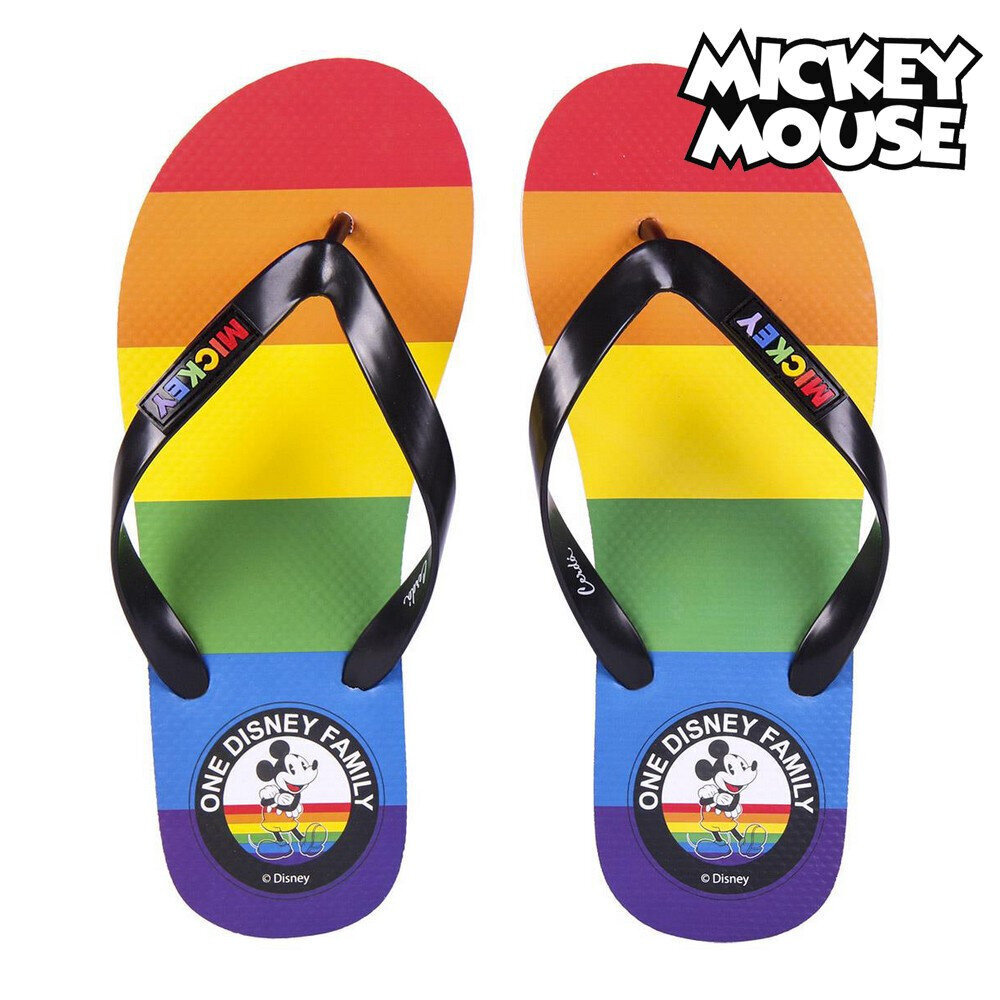 Pludmales sandales Disney Pride Vīriešu Daudzkrāsains: Apavu Izmērs - 44 цена и информация | Vīriešu iešļūcenes, čības, sandales | 220.lv