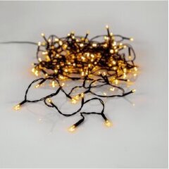 LED lampiņu virtene zeltaina 180LED cena un informācija | Ziemassvētku lampiņas, LED virtenes | 220.lv