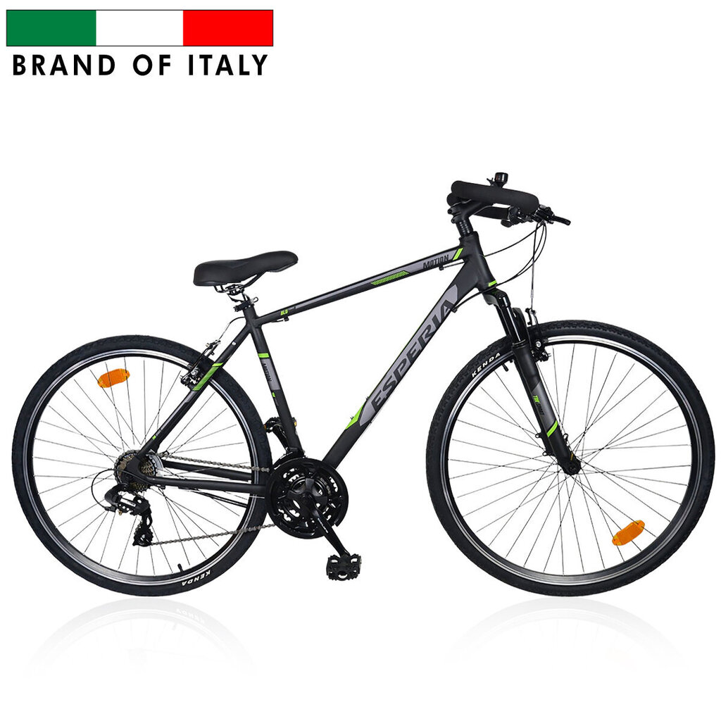 ESPERIA 28" 5300 CROSS ALU 54 24V MATT BLACK цена и информация | Velosipēdi | 220.lv