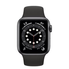 Apple Watch Series 6 44mm Space Gray Aluminum (Lietots A) cena un informācija | Viedpulksteņi (smartwatch) | 220.lv