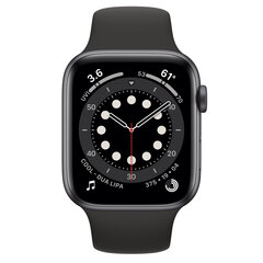 Apple Watch Series 6 44mm Space Gray Aluminum (Lietots A) cena un informācija | Viedpulksteņi (smartwatch) | 220.lv