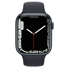 Apple Watch Series 7 NIke+ 45mm GPS, Midnight (lietots, stāvoklis A) cena un informācija | Viedpulksteņi (smartwatch) | 220.lv