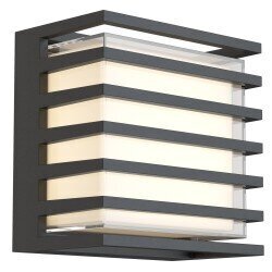 LED sienas lampa Maytoni Outdoor kolekcija melna 10W 4000K цена и информация | Āra apgaismojums | 220.lv