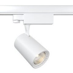 LED sliežu prožektors Maytoni Tehnical kolekcija balts 10W 4000K cena un informācija | Sliežu apgaismojuma sistēmas | 220.lv