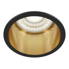 Maytoni Technical Downlight Reif DL049-01GB Черный с золотом цена и информация | Потолочные светильники | 220.lv