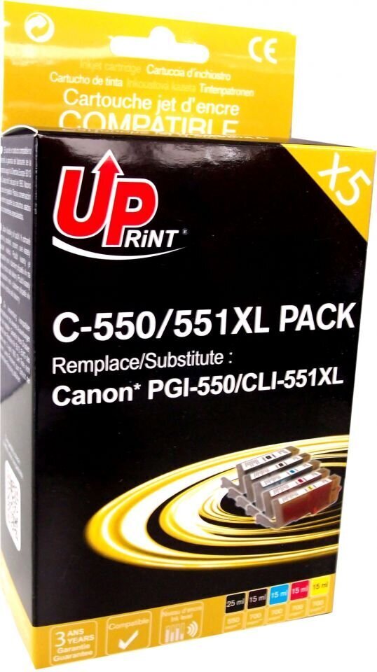 UPrint C-551XL, komplekts cena un informācija | Tintes kārtridži | 220.lv