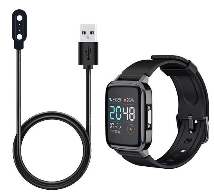 Tactical USB Smartwatch Charging Cable cena un informācija | Viedpulksteņu un viedo aproču aksesuāri | 220.lv