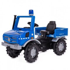 Policijas mašīna ar pedāļiem Merc-Benz, zila cena un informācija | Rotaļlietas zēniem | 220.lv