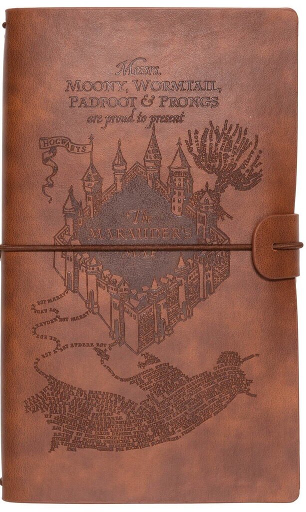 Piezīmju grāmatiņa Harry Potter Travel, A5 cena un informācija | Burtnīcas un papīra preces | 220.lv