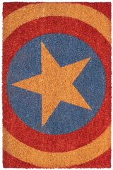 Marvel Captain America Shield Entrance Mat | 60x40cm цена и информация | Атрибутика для игроков | 220.lv