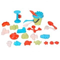 Набор игрушек для песка с ведерком, 25 штук цена и информация | Надувные и пляжные товары | 220.lv